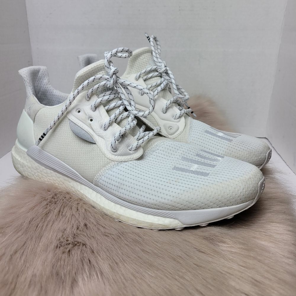 Adidas Solar Hu Pharrell Greyscale Pack White EF2378 Mens Shoes Size  12.5